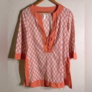 Banana Republic Swimsuit Coverup Coral size S